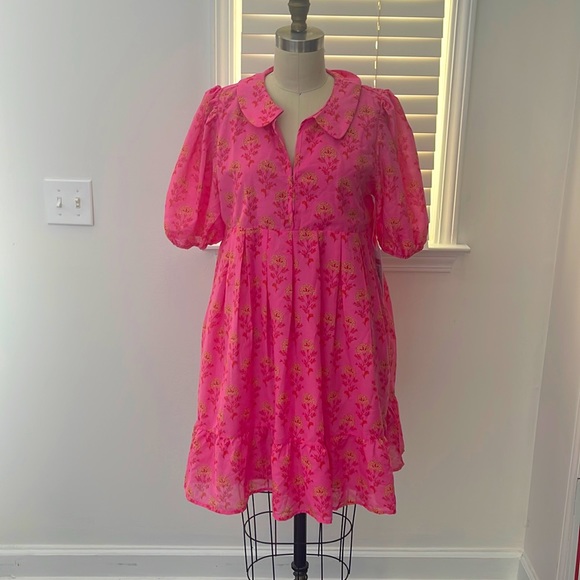 J. Marie Dresses J Marie Ella Ann Split Peter Pan Collar Short